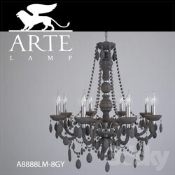 Ceiling light - Chandelier ARTE LAMP A8888LM-8GY 