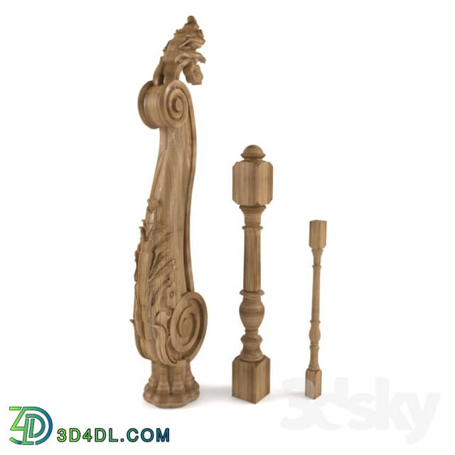 Staircase - post and balusters