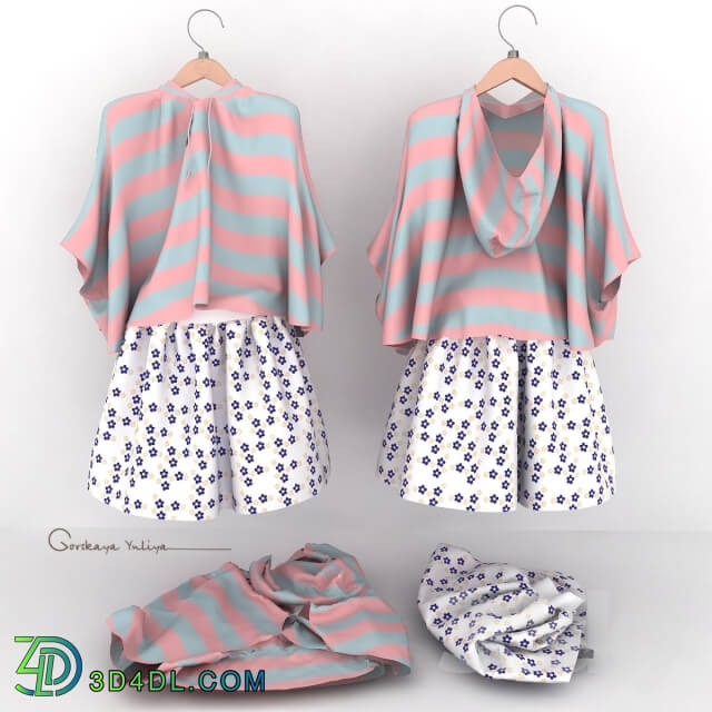 Clothes and shoes - Kids set