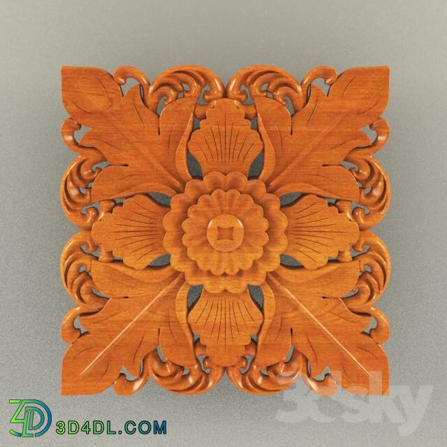 Decorative plaster - Wood Carving