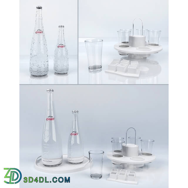 Other kitchen accessories - Evian mineral water