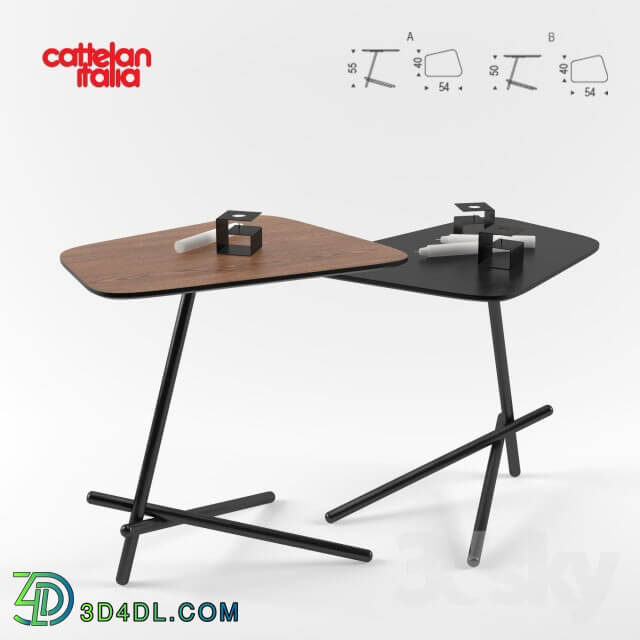 Table - Coffee table LASER Cattelan Italia