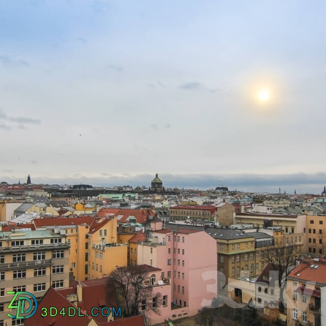 Panorama - Prague view
