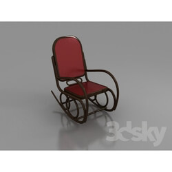 Chair - Armchair-rocking chair 
