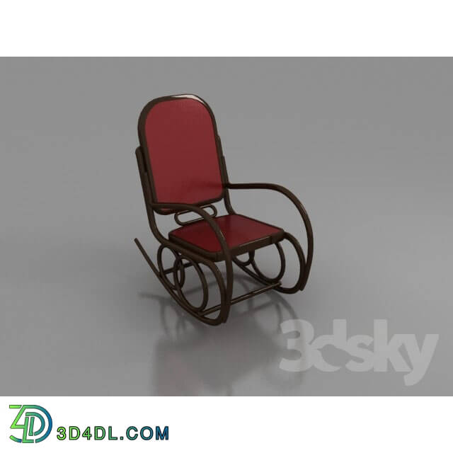 Chair - Armchair-rocking chair