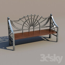 Other architectural elements - Outdoor bench 