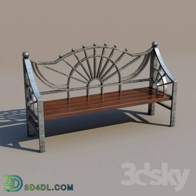 Other architectural elements - Outdoor bench