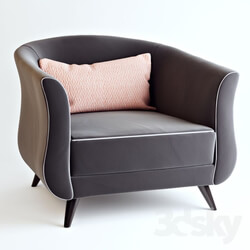 Arm chair - Elsa Armchair - Various Fabrics 