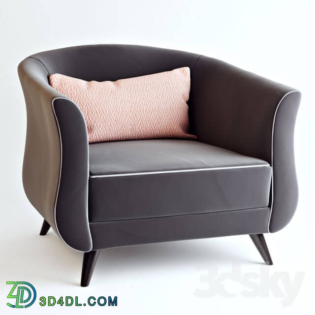 Arm chair - Elsa Armchair - Various Fabrics