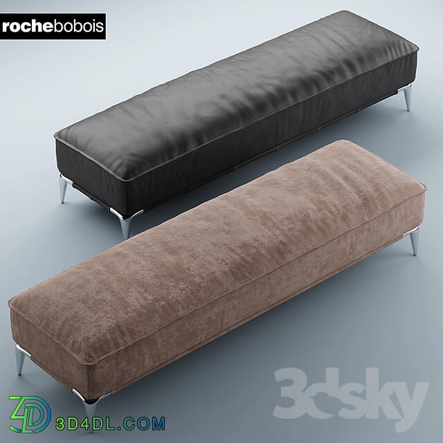 Other soft seating - Poof rochebobois POUF RECTANGULAIRE ELLICA