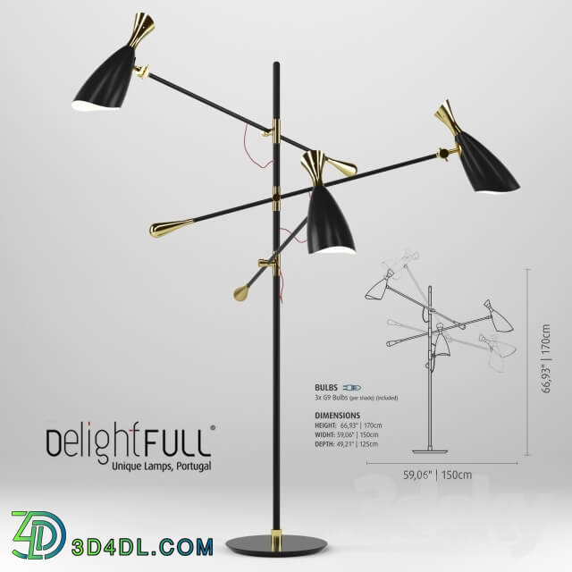 Floor lamp - DUKE FLOOR LAMP