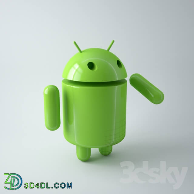 Miscellaneous a 3d logo for Android