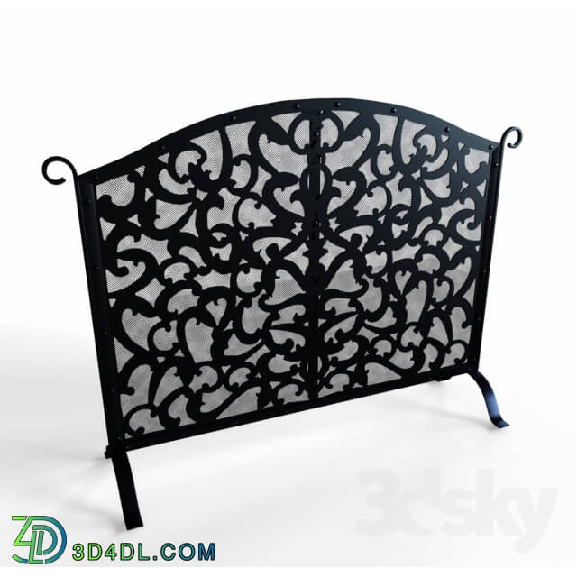 Fireplace - Fire screen