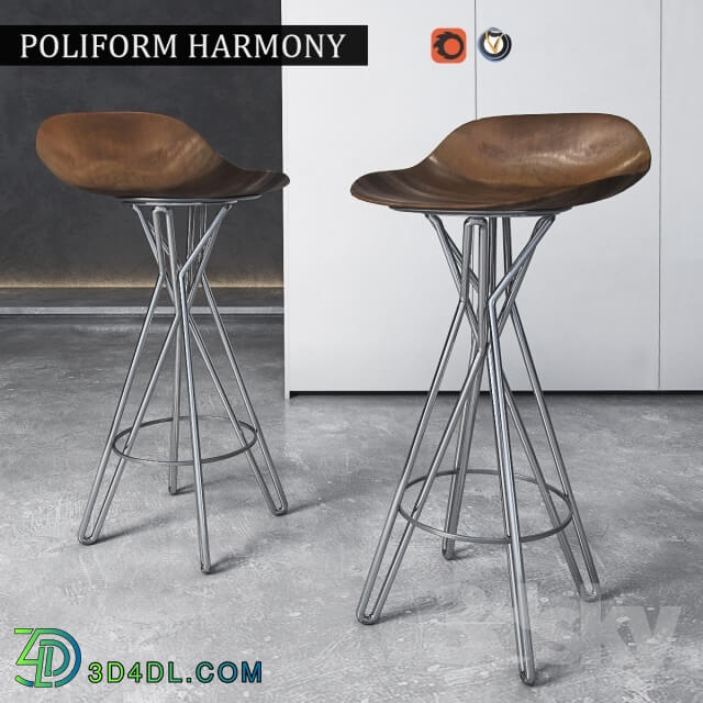Chair - Chair Poliform Harmony