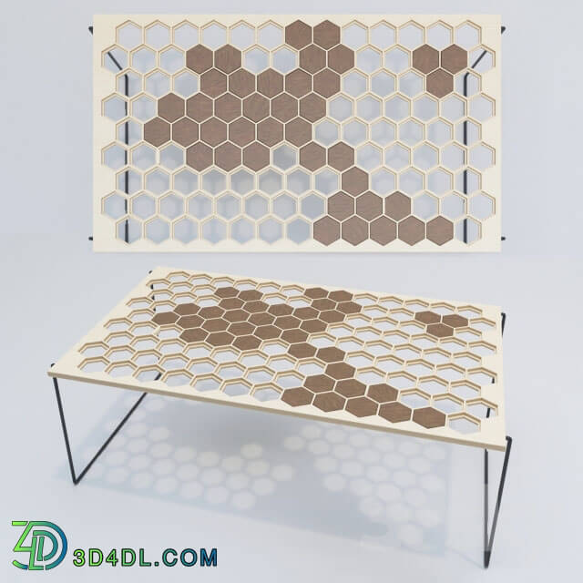 Table - Honeycomb Coffee Table