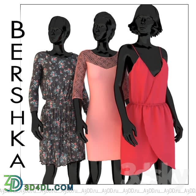 Clothes and shoes - BERSHKA _Dresses_