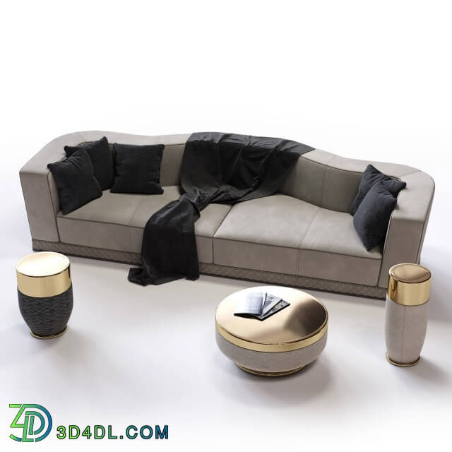 Sofa - Fratelli Longhi WELLES _ Double Depth sofa