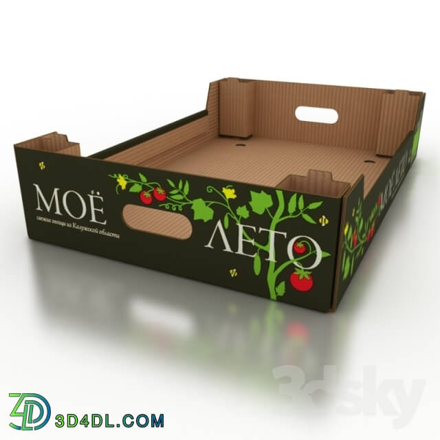 Shop - Corrugated box for vegetables