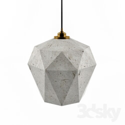 Ceiling light - cement lighting 