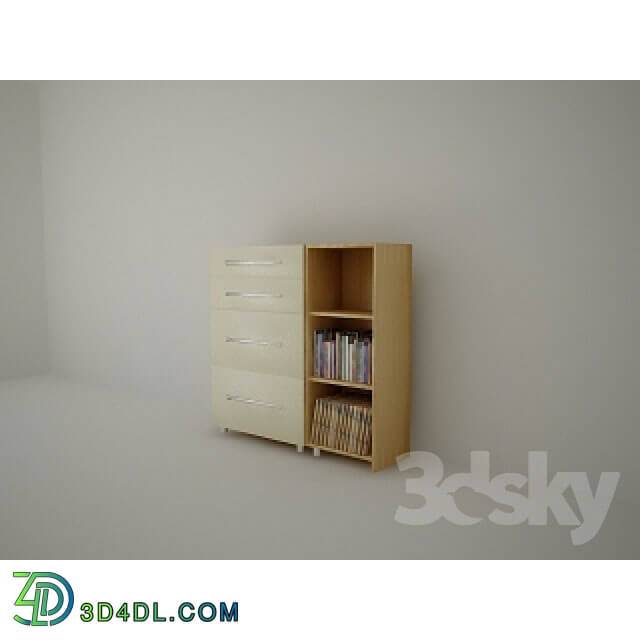 Wardrobe _ Display cabinets - Modular Drawers vis-a-vis