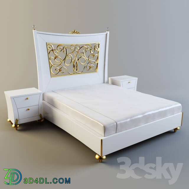 Bed - Blu Diamond factory Lanpas