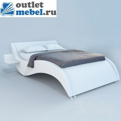 Bed - Wave design bed 