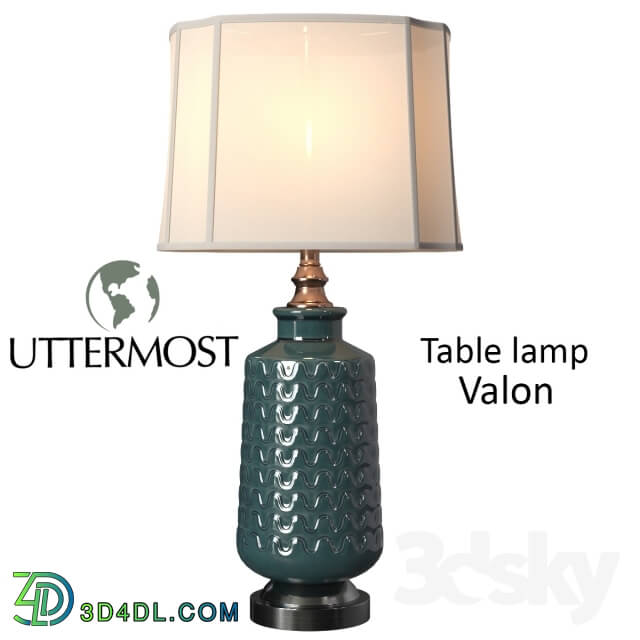 Table lamp - Uttermost Valon