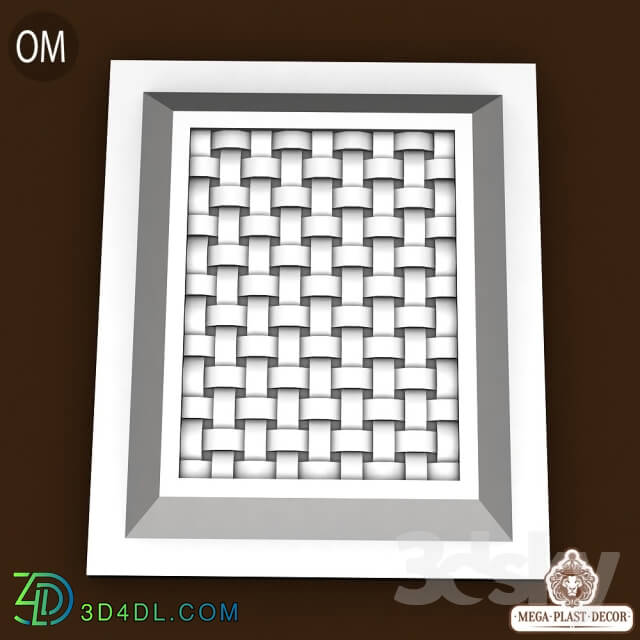 3D panel - Om. Mega plast decor Rustic stones