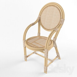 Chair - A chair made of rattan 