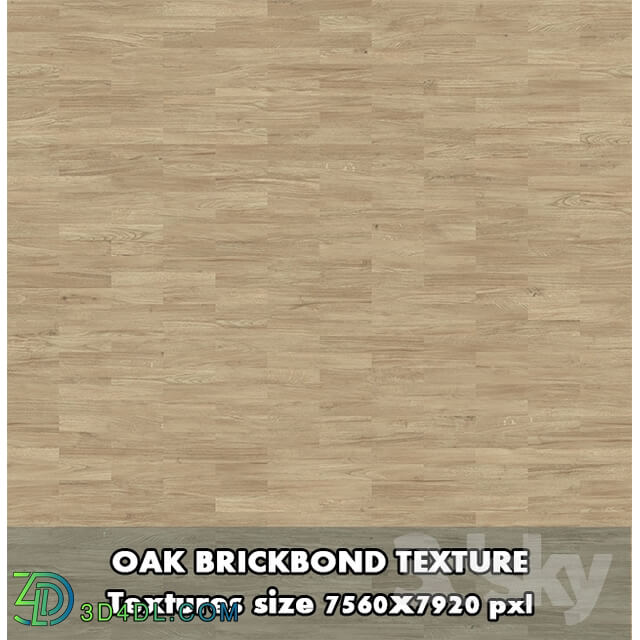 Wood - Oak Brickbond Seamless Wood Flooring