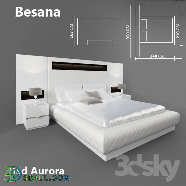 Bed - Besana Aurora