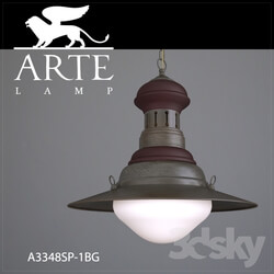 Ceiling light - Hanging lamp Arte Lamp A3348SP-1BG 