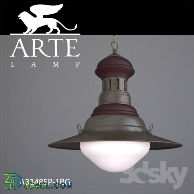 Ceiling light - Hanging lamp Arte Lamp A3348SP-1BG