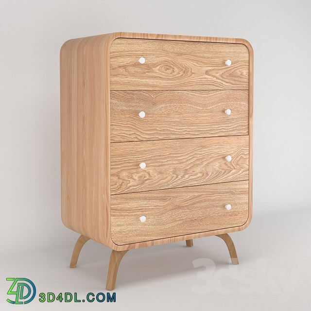 Sideboard _ Chest of drawer - Chest of drawers ELLIPSE with four drawers