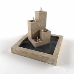 Other architectural elements - Fountain 04 