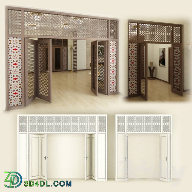 Doors - Oriental-style doors
