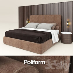 Bed - Poliform Laze bed 
