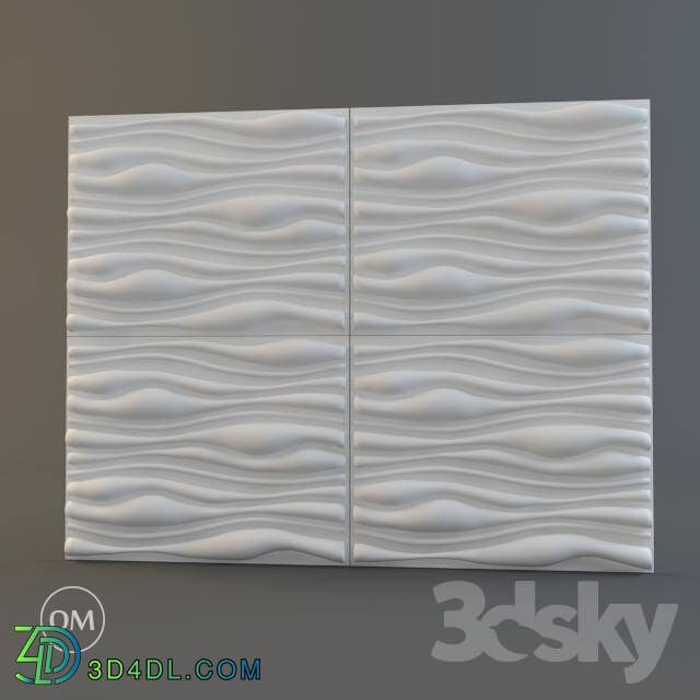 3D panel - _OM_ 3d wall panel _Artpole__ Inreda