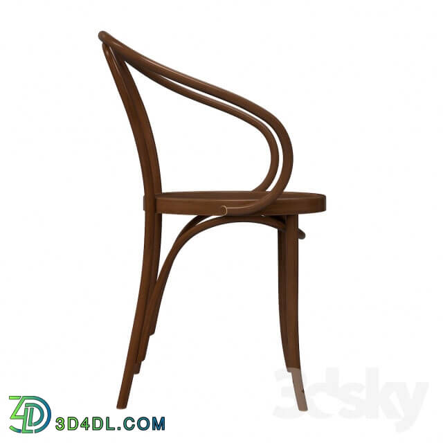 Chair - Le Corbusier wooden chair