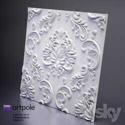 3D panel - Gypsum panel 3d Valencia from Artpole 