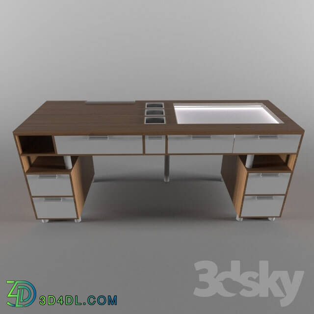 Office furniture - table for designers and architects