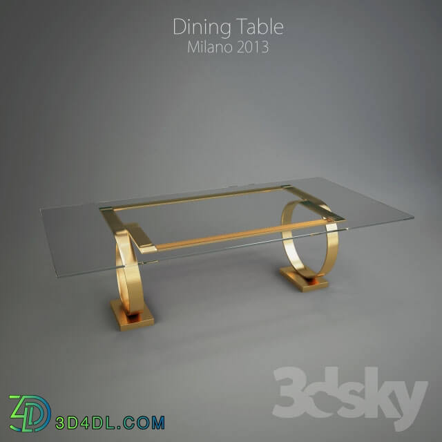 Table - Dining Table _ Milano 2013