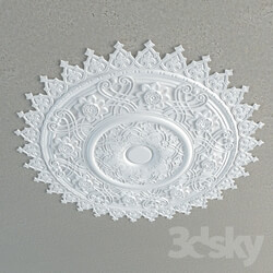 Decorative plaster - Ceiling outlet Petergof P58 