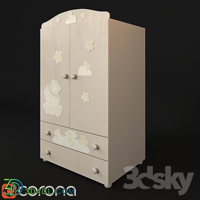 Wardrobe - Wardrobe MIBB Armadio Fantasia