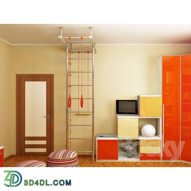 Wardrobe - children_s wall