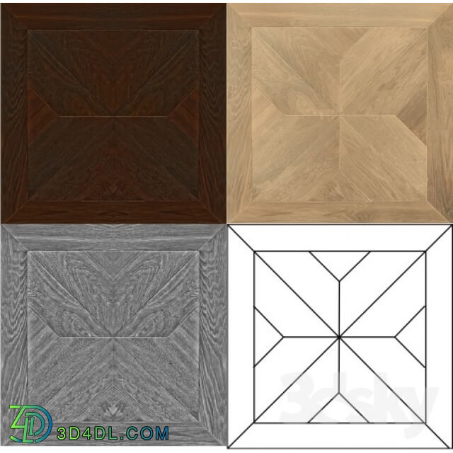 Floor coverings - parquet module Finex