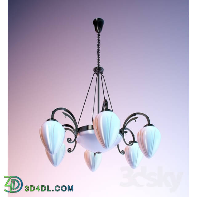 Ceiling light - Chandelier with a hint of the classics