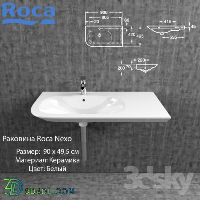 Wash basin - Sink Roca Nexo