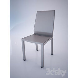 Chair - moder lather chair 