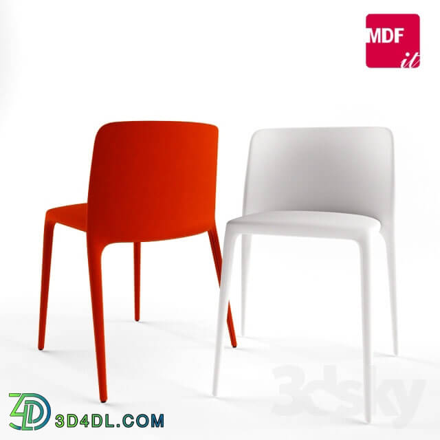 Chair - Chair ACHILLE ARMCHAIR MDF Italia